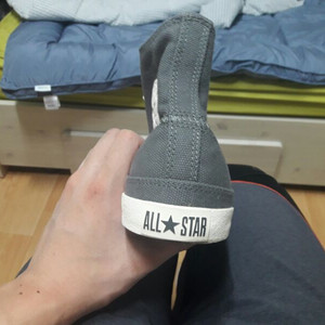 올스타컨버스 운동화 회색(265)