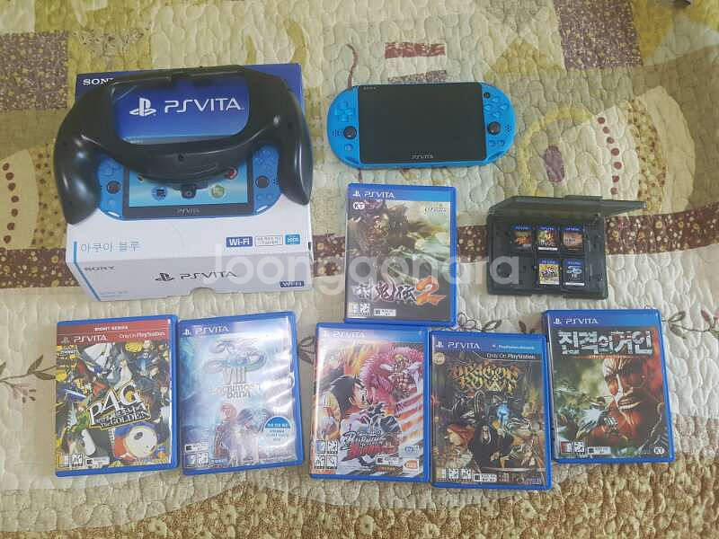 ps vita 2세대(비타) +32g +6타이틀 --0