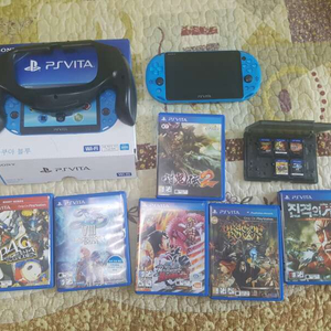 ps vita 2세대(비타) +32g +6타이틀 