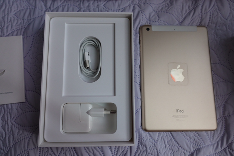 아이패드 미니3 128G 셀룰러+와이파이 골드 이미지