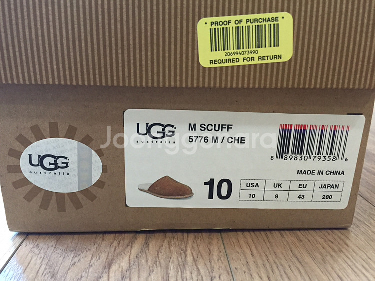 UGG 남성 슬리퍼--4