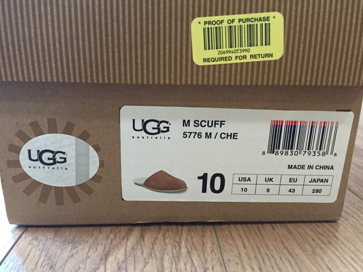 UGG 남성 슬리퍼--4