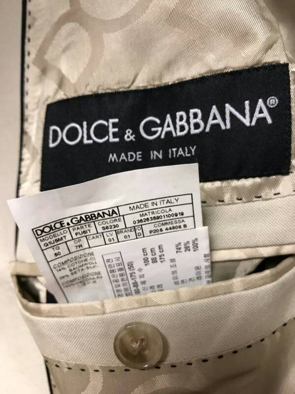 [L] 돌체앤가바나 양복--2