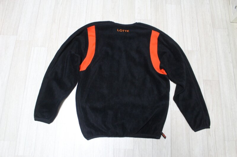 [L] 롯데자이언츠 야구 유니폼 후리스 맨투맨--1