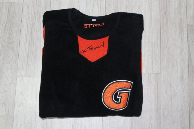 [L] 롯데자이언츠 야구 유니폼 후리스 맨투맨--7