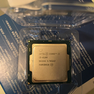 인텔 CPU i3 6100 판매합니다