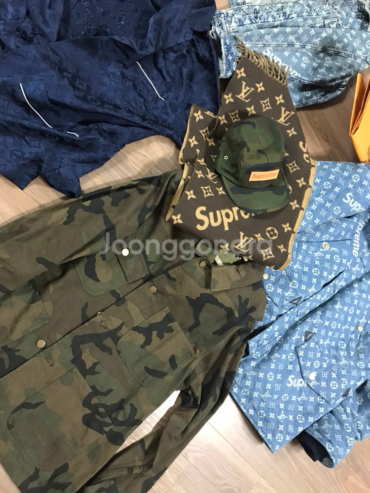 루이비통슈프림 캠프캡--1