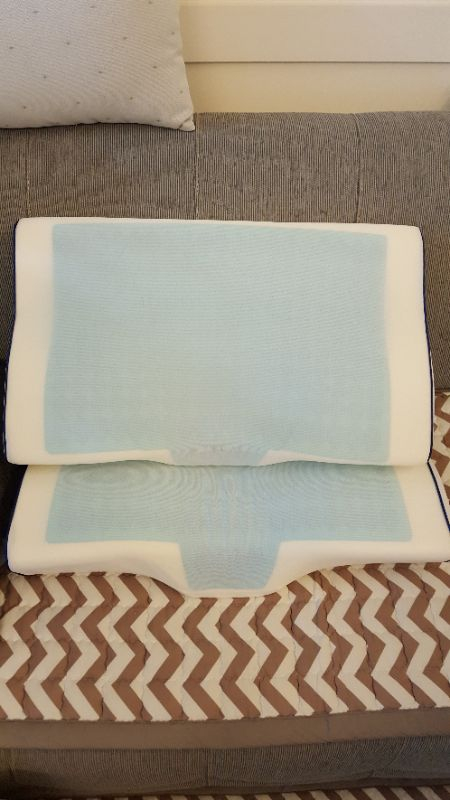 메모리폼 쿨경추베개--2