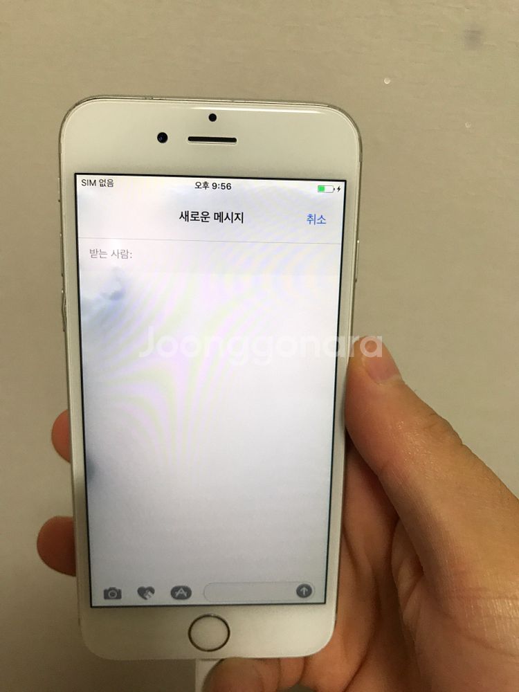 아이폰6 16g 실버--0