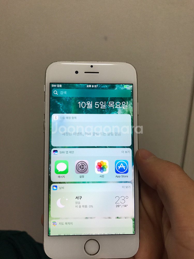 아이폰6 16g 실버--6