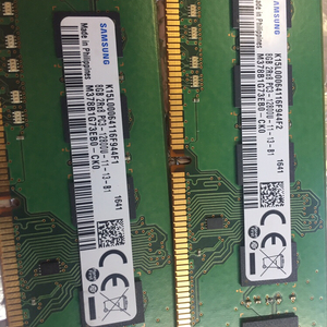 삼성 램 ddr3 12800 8g 판매합니다