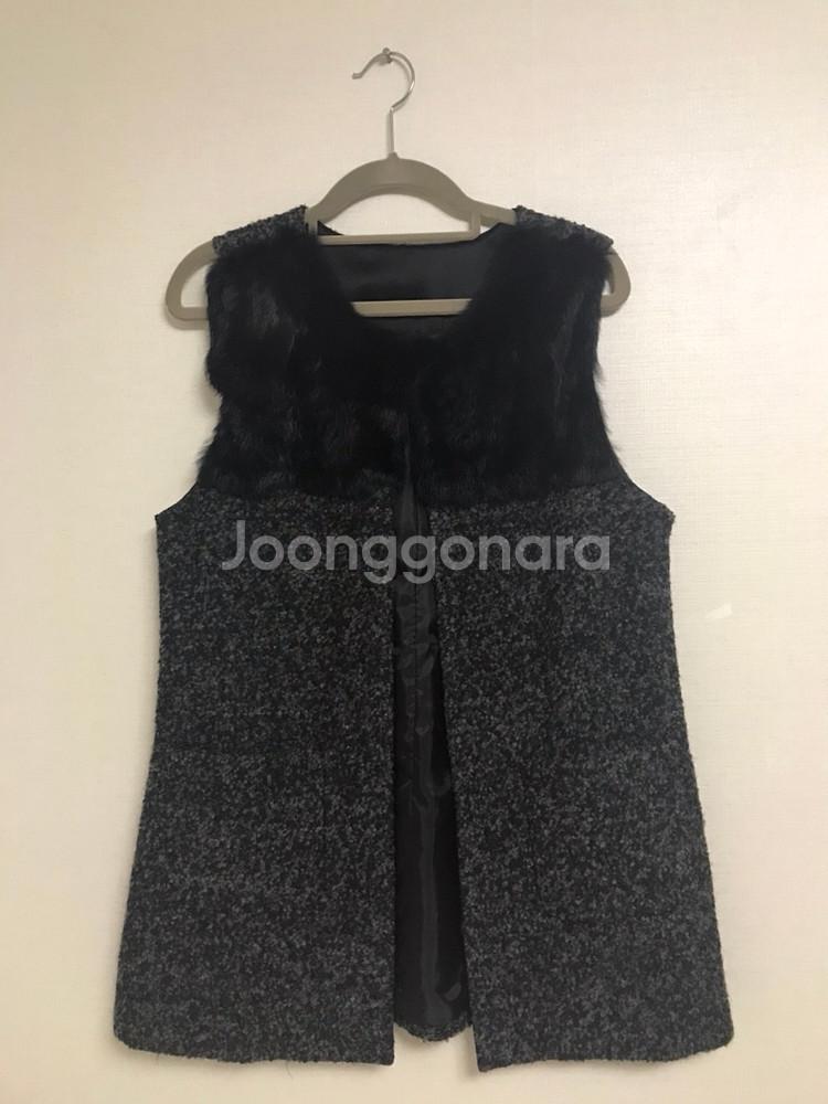 ❤️토끼털 조끼 새상품❤️--0