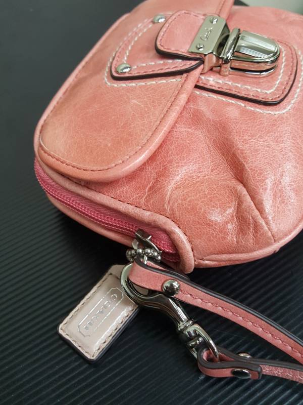 코치  미니파우치  (정품) 이미지