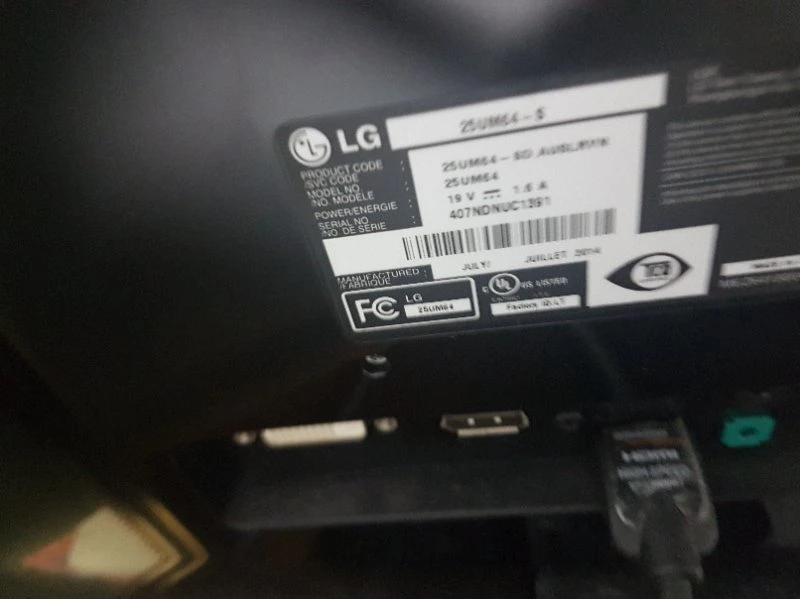 LG 25인치 21:9 울트라와이트 IPS 모니터 이미지