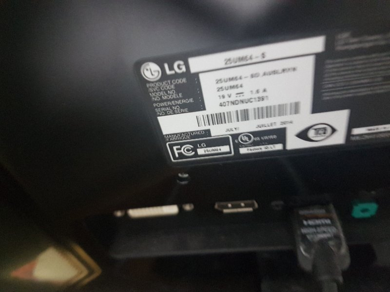 LG 25인치 21:9 울트라와이트 IPS 모니터 이미지