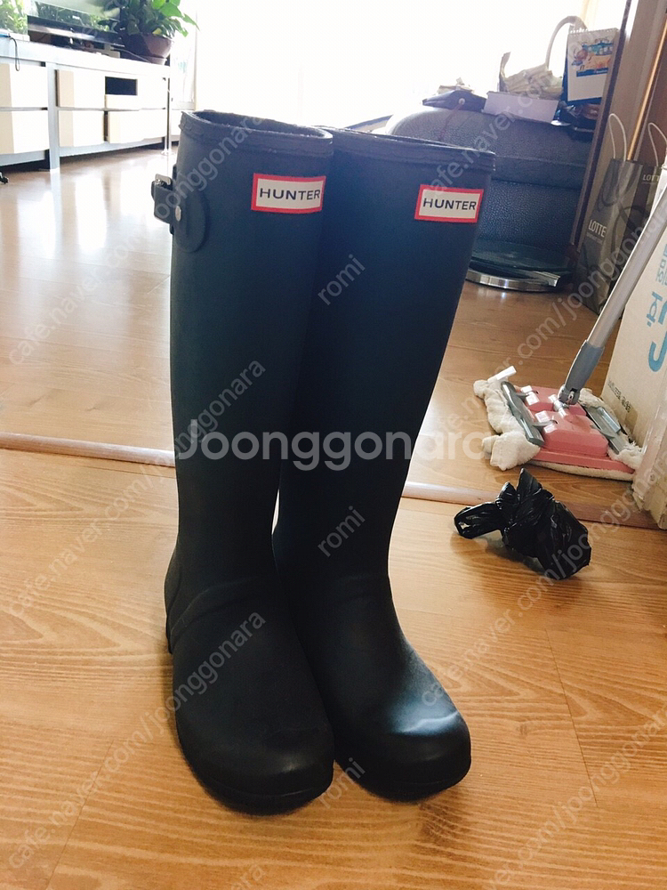 헌터 레인부츠 급처합니다--1