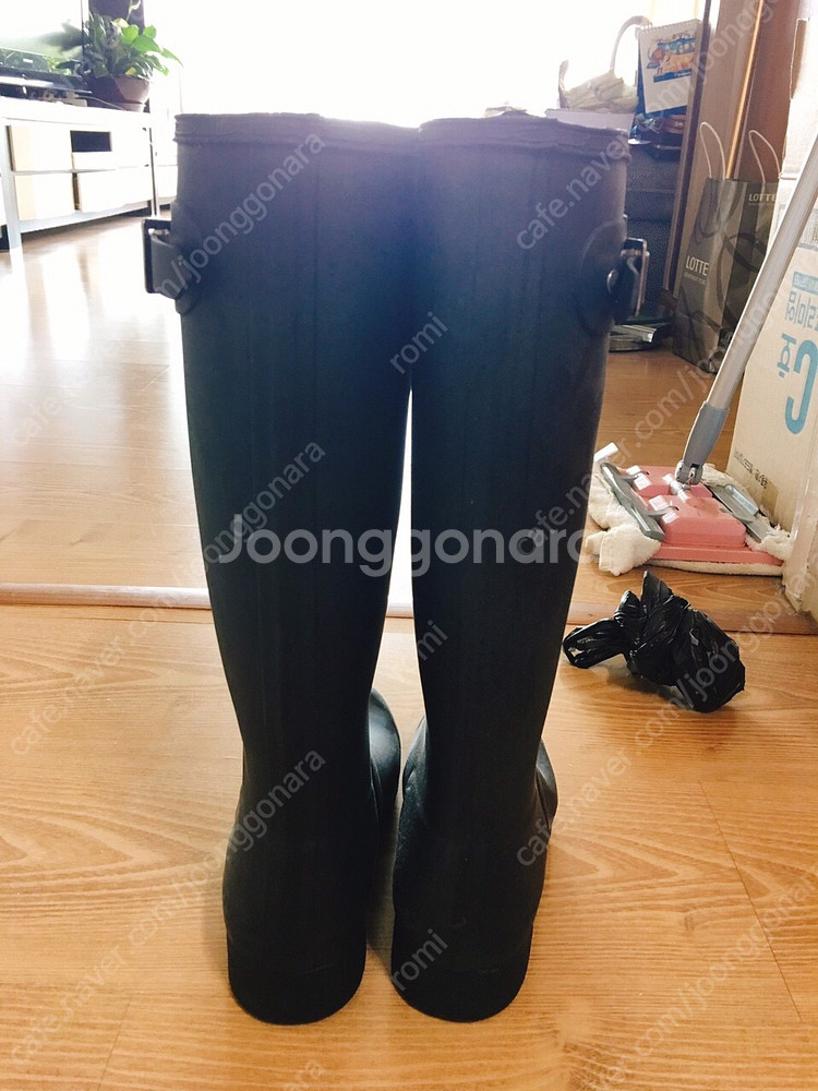 헌터 레인부츠 급처합니다--3