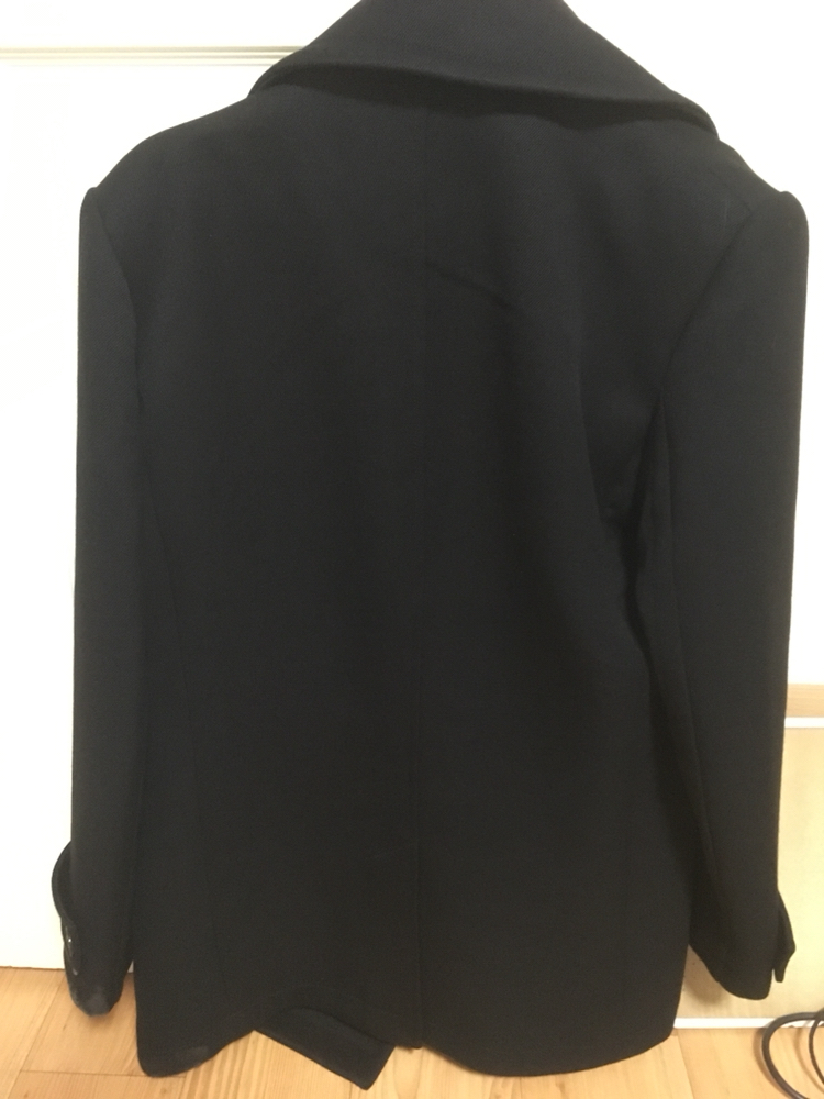 유니클로 코트 (네이비 M) H&M 피코트(블랙  이미지