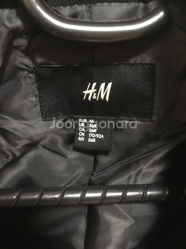 유니클로 코트 (네이비 M) H&M 피코트(블랙 --5