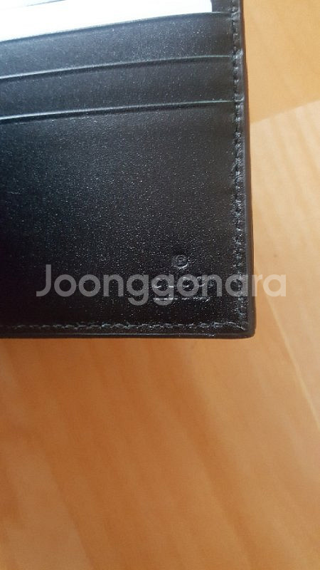 구찌(gucci)남성반지갑(신상품) 몽블랑향수증정--2
