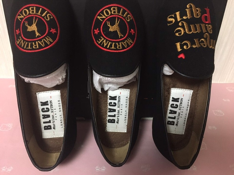 블랙 마틴싯봉 론니슈즈--2