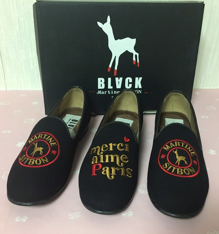 블랙 마틴싯봉 론니슈즈--3