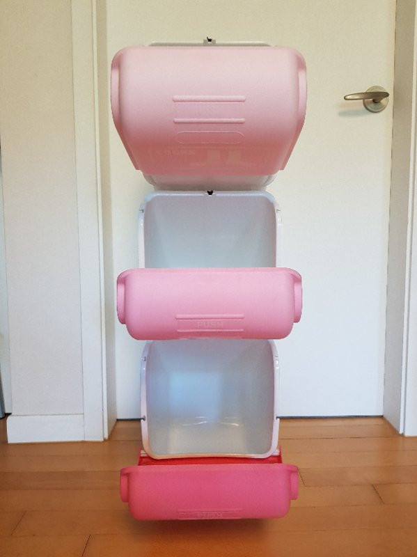 3단 빨래수거함(최상급 제품)--6