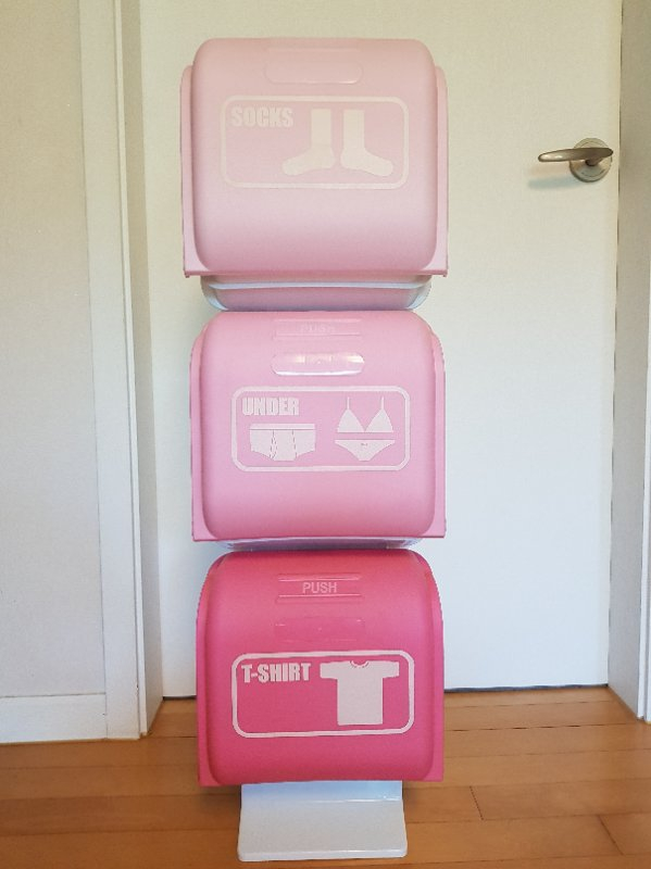 3단 빨래수거함(최상급 제품)--8