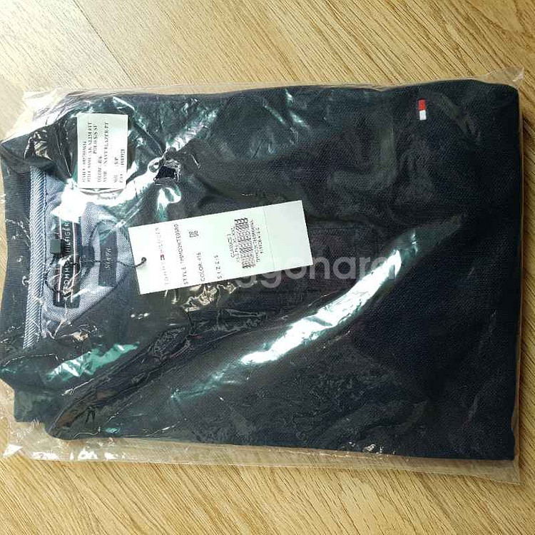 [S] [새상품] 타미 반팔 카라 피케티 네이비--0