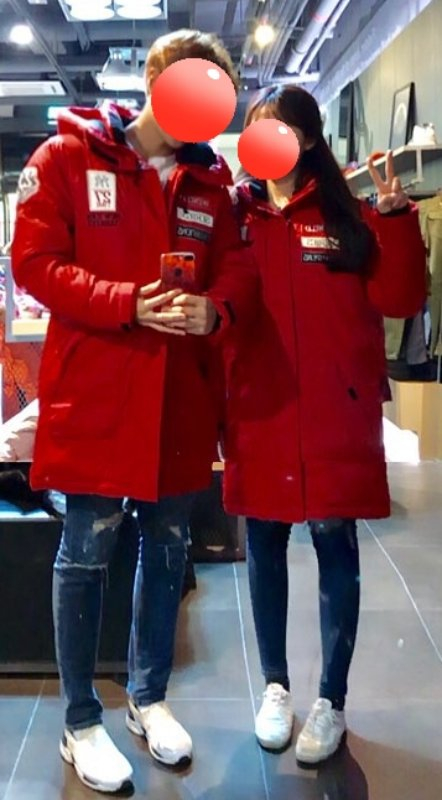 [엠엘비]남녀공용 월드챔피언 롱패딩 8만원 이미지