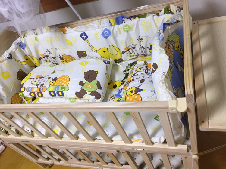 벨라아기침대+이케아기저귀교환대(서울)--2