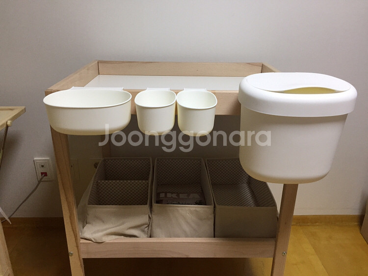 벨라아기침대+이케아기저귀교환대(서울)--3