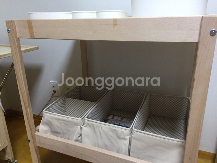 벨라아기침대+이케아기저귀교환대(서울)--4
