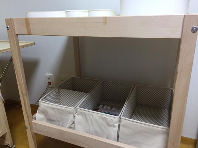 벨라아기침대+이케아기저귀교환대(서울)--4