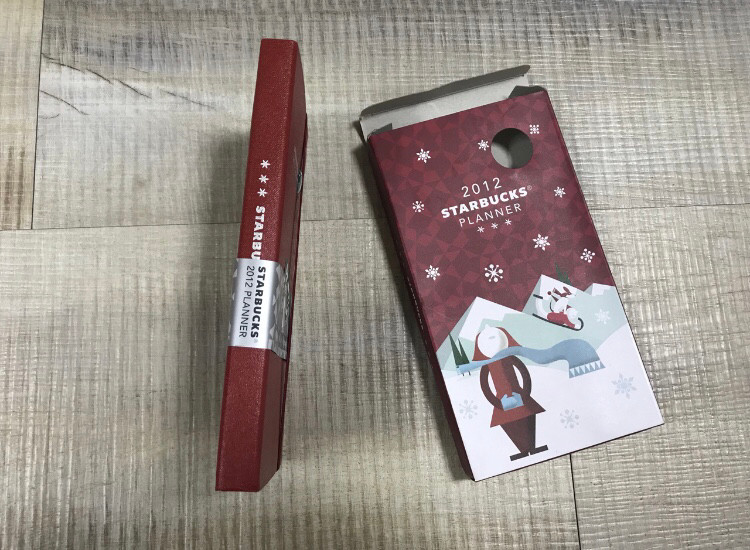 스타벅스 다이어리 2012 이미지