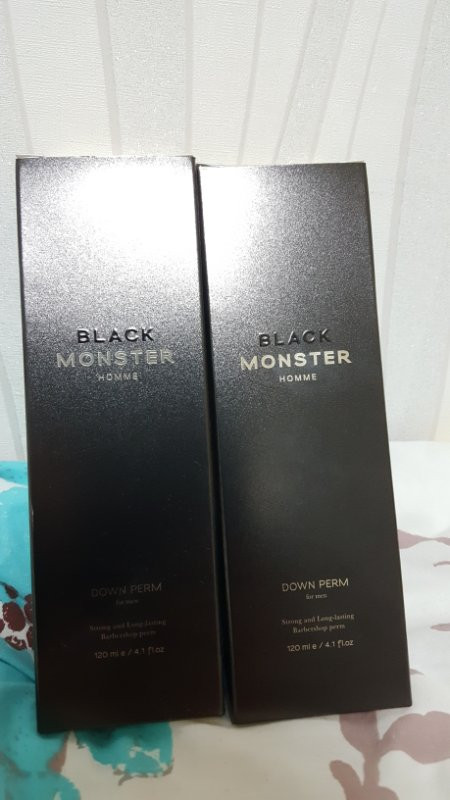 블랙몬스터 다운펌 1개(120ml) 팔아요~--1