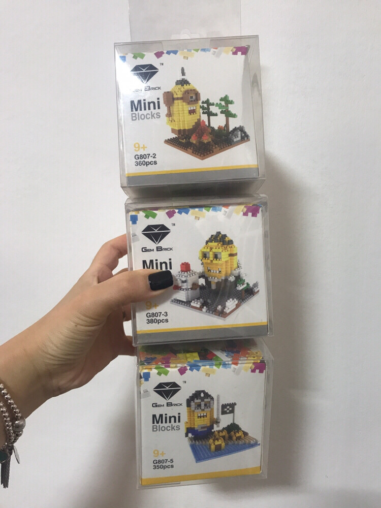 택포 미니언즈 나노블럭 3가지--1