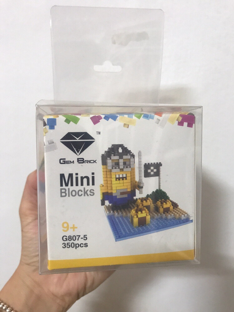 택포 미니언즈 나노블럭 3가지--3