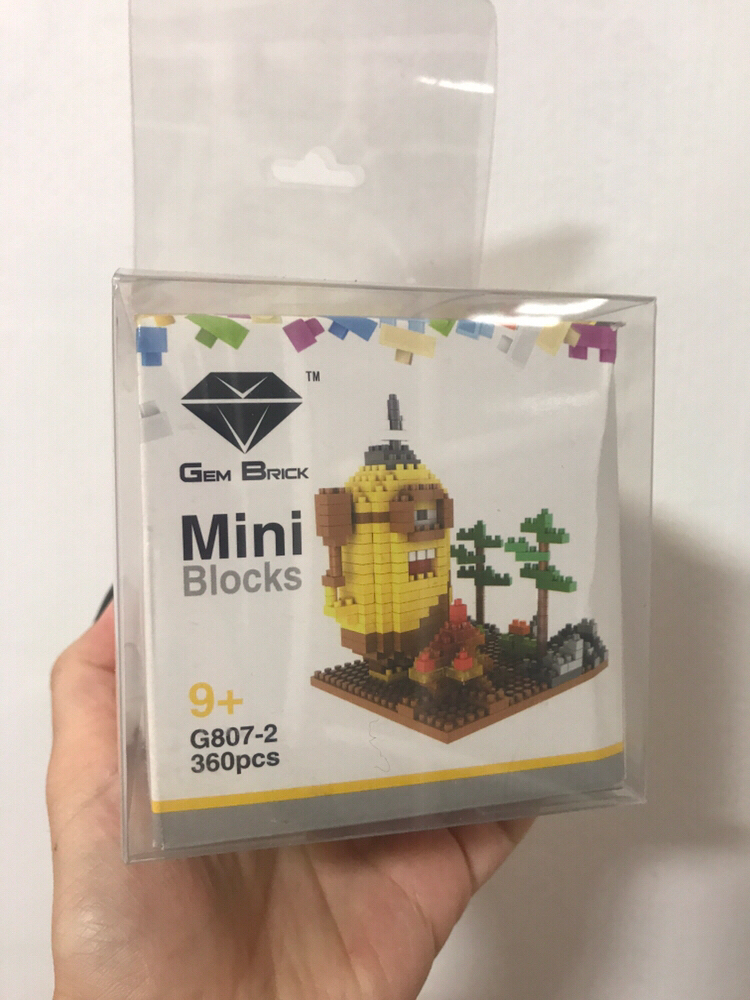 택포 미니언즈 나노블럭 3가지--4