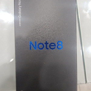 갤럭시노트8  256  블루 풀박 s급