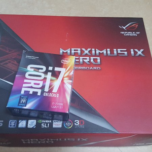 i7 7700k & maximus ix hero 