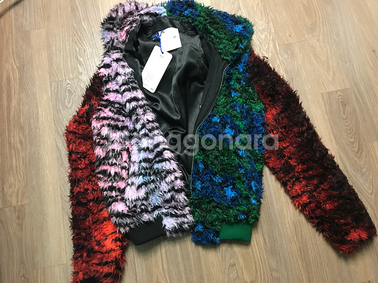 겐조 h&m 퍼자켓--0