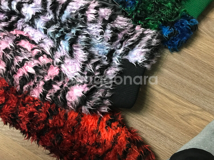 겐조 h&m 퍼자켓--6