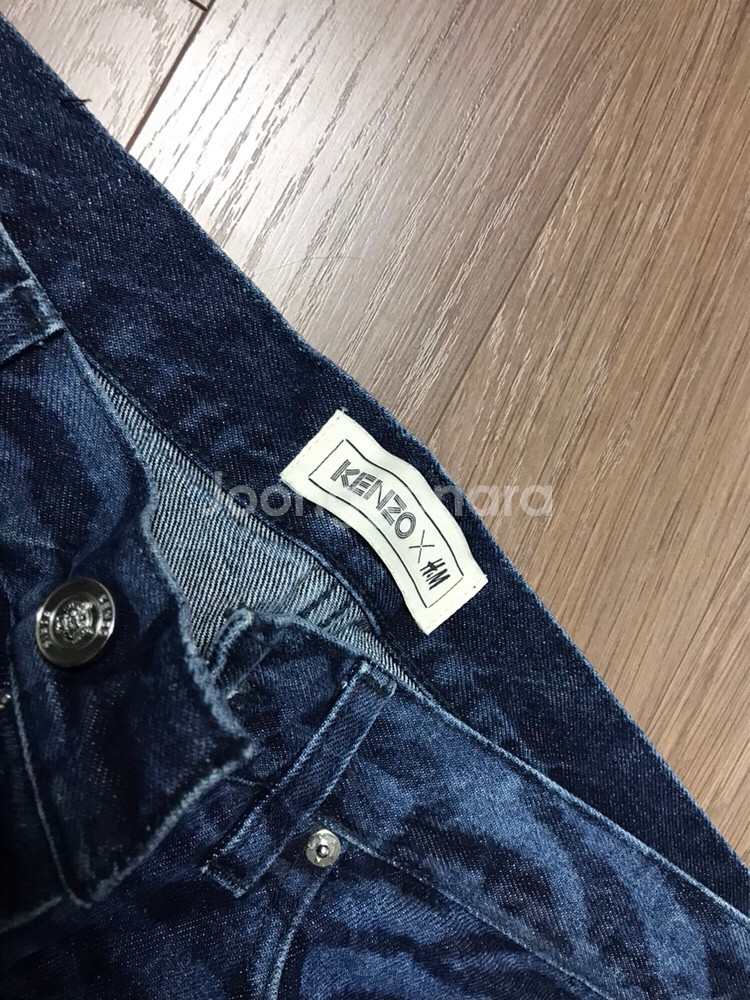 겐조xH&M 콜라보 호피바지--1