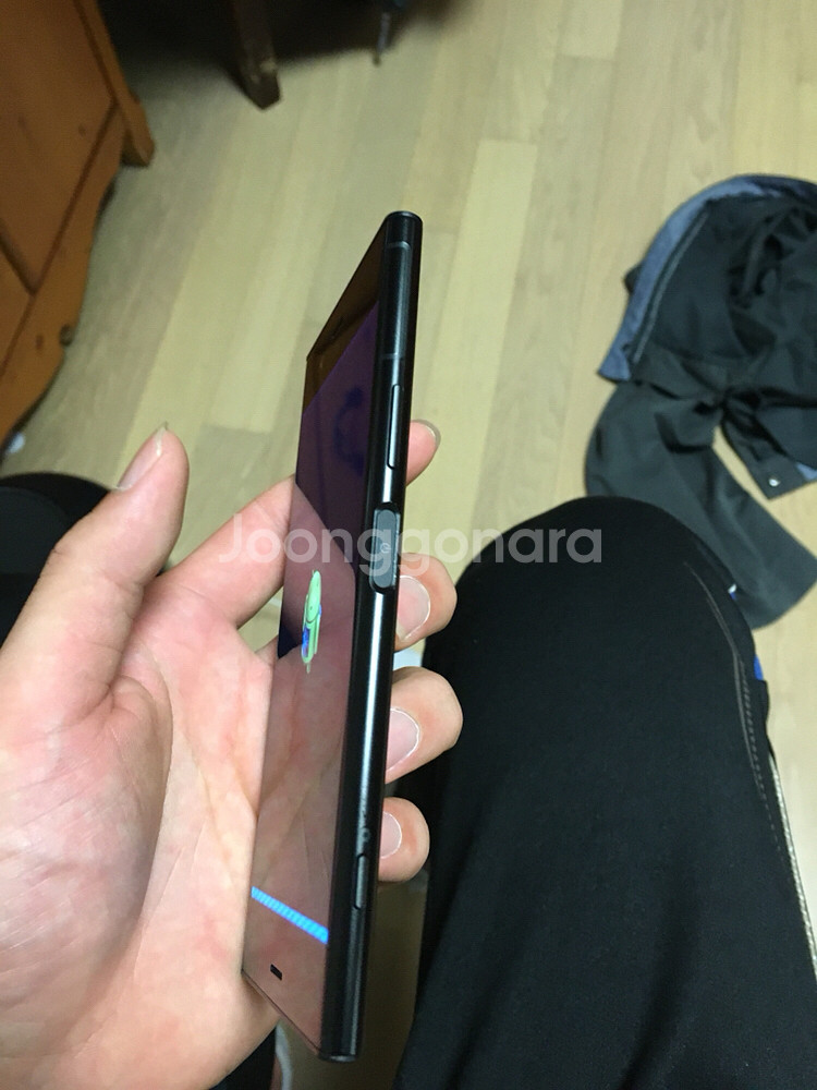 소니 엑스페리아xz1 블랙 신동품--5