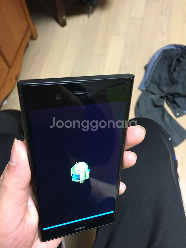 소니 엑스페리아xz1 블랙 신동품--6