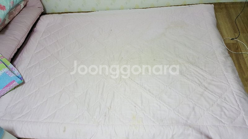 아망떼 토퍼팝니다 퀸사이즈 밴딩처리--0