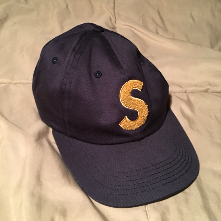 ☆ Supreme 16AW Chenille S Logo 6-Panel Cap ボア Sロゴ キャップ 