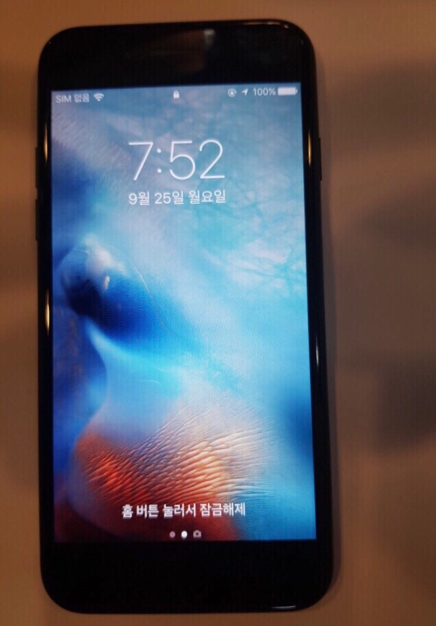 [LGU+] 아이폰7 블랙 무광 128기가 공기계 이미지