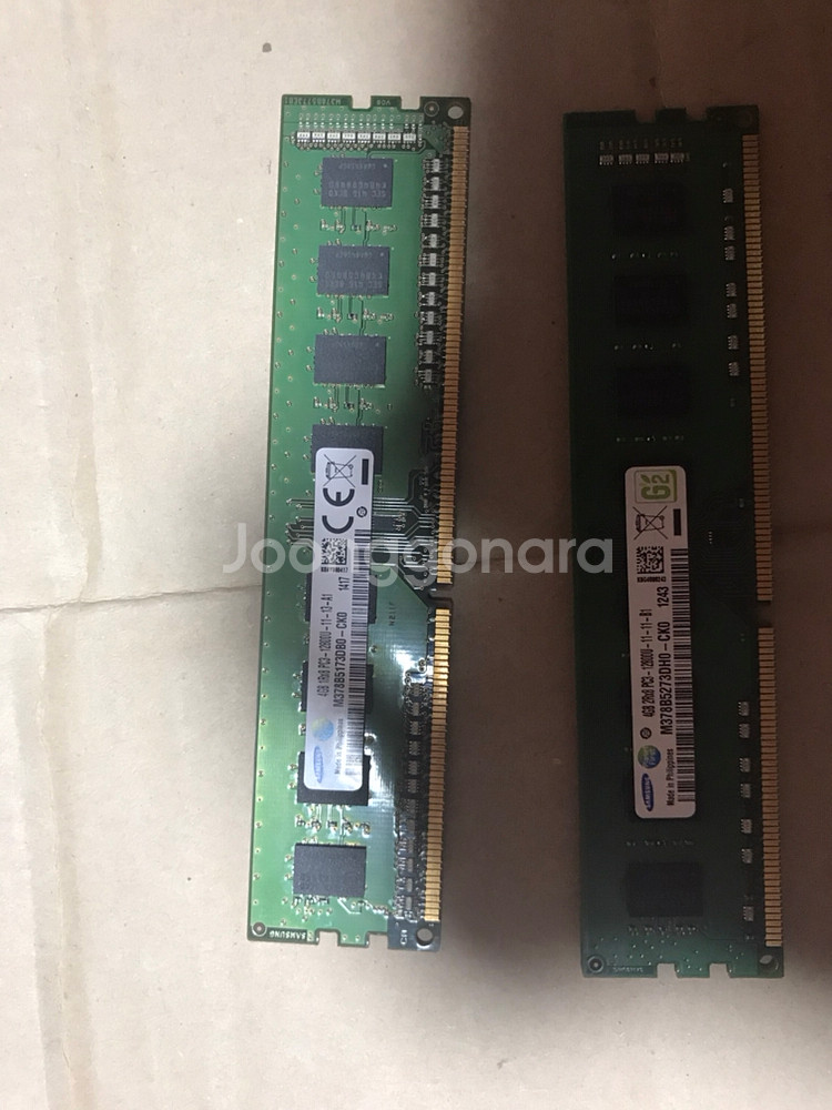 삼성 ddr3 12800u 4g *2 45000원--0